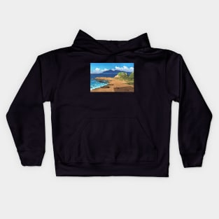 Mera in Boshu by Kawase Hasui Kids Hoodie